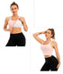 Sports Vest Women's Running Yoga Fitness Sports Bra  Simple Shoulder Strap Sports Vest